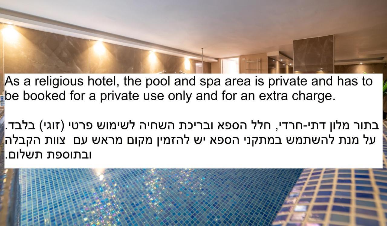 Litov Hotel - A Religious Boutique Hotel Jerusalem Exteriör bild
